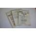 MARCONI SCIMITAR V OPERATOR CARD SET
